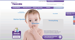 Desktop Screenshot of neocate.de