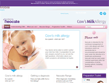 Tablet Screenshot of global.neocate.com